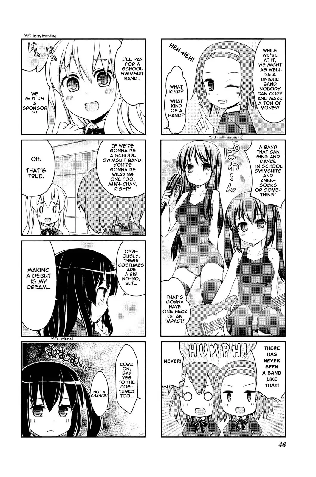 K-ON! Anthology Comic Chapter 5 6